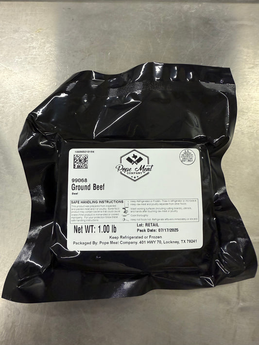 Ground Beef by the Pound